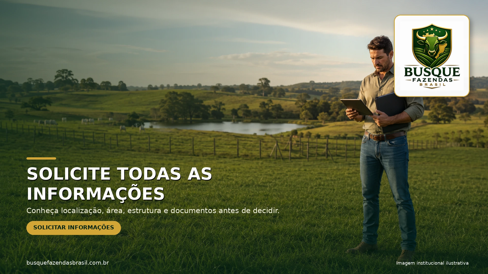 Solicitar informações de uma fazenda
