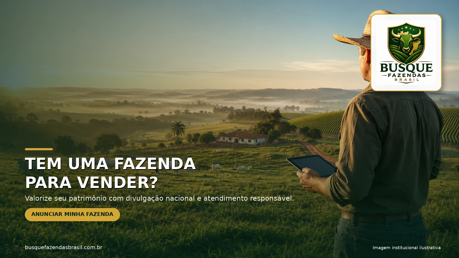 Anuncie sua fazenda